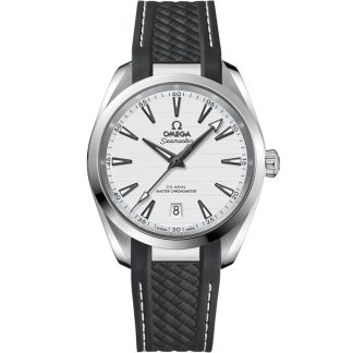 Omega Seamaster Aqua Terra 150M 38 mm, acier sur bracelet caoutchouc 220.12.38.20.02.001