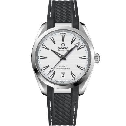 Omega Seamaster Aqua Terra 150M 38 mm, acier sur bracelet caoutchouc 220.12.38.20.02.001