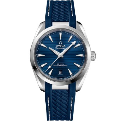 Omega Seamaster Aqua Terra 150M 38 mm, acier sur bracelet caoutchouc 220.12.38.20.03.001