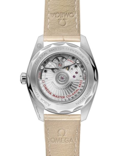Omega Seamaster Aqua Terra 150M 38 mm, acier sur bracelet en cuir 220.13.38.20.09.001 – Image 2