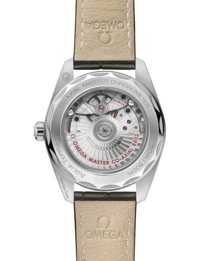 Omega Seamaster Aqua Terra 150M 38 mm, acier sur bracelet en cuir 220.13.38.20.60.001 – Image 2