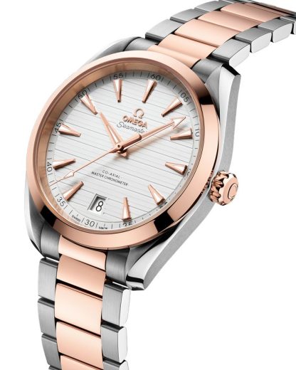 Omega Seamaster Aqua Terra 150M 41 mm, acier - or « Sedna™ » sur acier - or « Sedna™ » 220.20.41.21.02.001 – Image 2