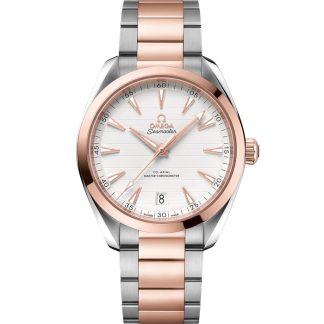 Omega Seamaster Aqua Terra 150M 41 mm, acier - or « Sedna™ » sur acier - or « Sedna™ » 220.20.41.21.02.001