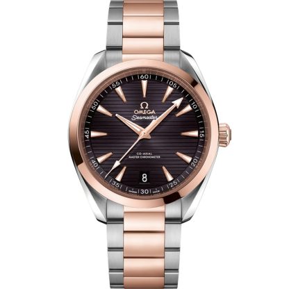 Omega Seamaster Aqua Terra 150M 41 mm, acier - or « Sedna™ » sur acier - or « Sedna™ » 220.20.41.21.06.001