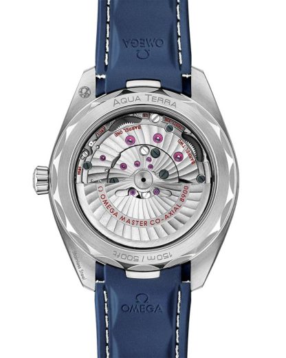 Omega Seamaster Aqua Terra 150M 41 mm, acier sur bracelet caoutchouc 220.12.41.21.03.007 – Image 2