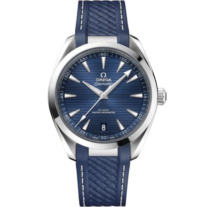 Omega Seamaster Aqua Terra 150M 41 mm, acier sur bracelet caoutchouc 220.12.41.21.03.007