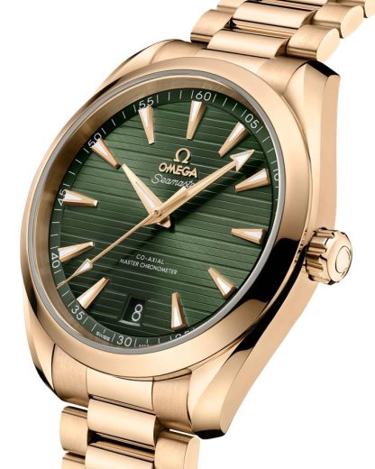 Omega Seamaster Aqua Terra 150M 41 mm, or Moonshine™ sur or Moonshine™ 220.50.41.21.10.001 – Image 3