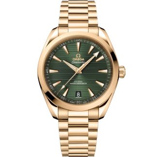 Omega Seamaster Aqua Terra 150M 41 mm, or Moonshine™ sur or Moonshine™ 220.50.41.21.10.001