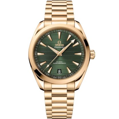 Omega Seamaster Aqua Terra 150M 41 mm, or Moonshine™ sur or Moonshine™ 220.50.41.21.10.001