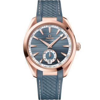 Omega Seamaster Aqua Terra 150M 41 mm, or Sedna™ sur bracelet caoutchouc 220.52.41.21.03.002