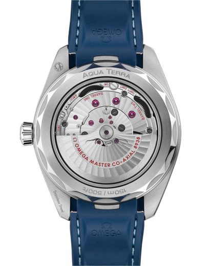 Omega Seamaster Aqua Terra 150M 43 mm, acier sur bracelet caoutchouc 220.12.43.22.03.001 – Image 2