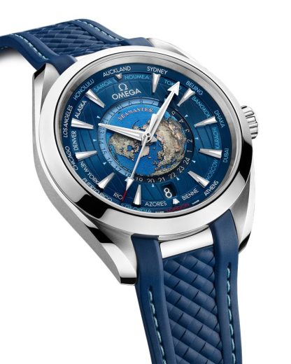 Omega Seamaster Aqua Terra 150M 43 mm, acier sur bracelet caoutchouc 220.12.43.22.03.001 – Image 3