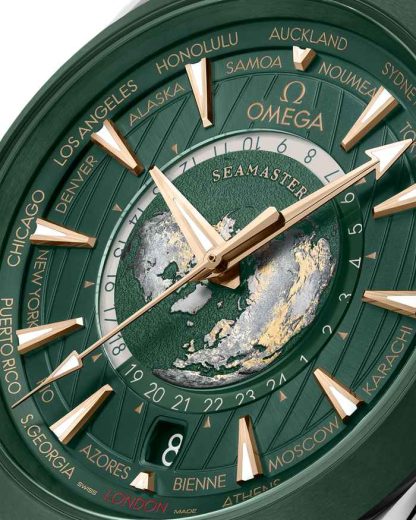 Omega Seamaster Aqua Terra 150M 43 mm, acier sur bracelet caoutchouc 220.32.43.22.10.001 – Image 3