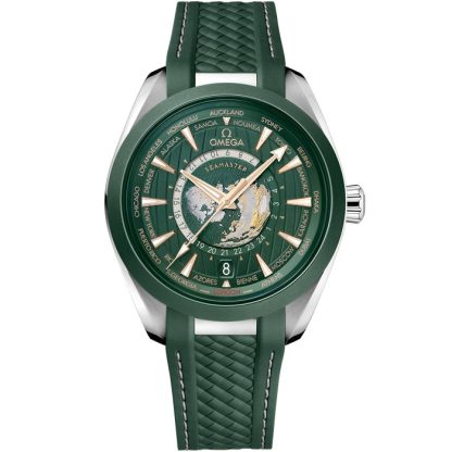 Omega Seamaster Aqua Terra 150M 43 mm, acier sur bracelet caoutchouc 220.32.43.22.10.001
