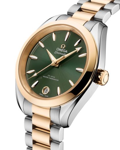 Omega Seamaster Aqua Terra Shades 34 mm, acier - or Moonshine™ sur acier - or Moonshine™ 220.20.34.20.10.002 – Image 3