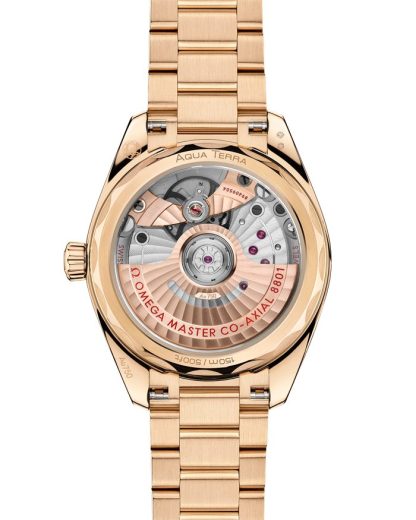 Omega Seamaster Aqua Terra Shades 34 mm, or Moonshine™ sur or Moonshine™ 220.50.34.20.02.001 – Image 2