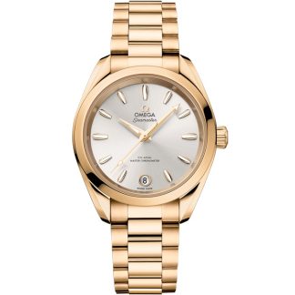 Omega Seamaster Aqua Terra Shades 34 mm, or Moonshine™ sur or Moonshine™ 220.50.34.20.02.001