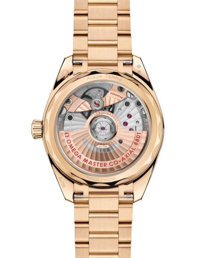 Omega Seamaster Aqua Terra Shades 34 mm, or Moonshine™ sur or Moonshine™ 220.50.34.20.08.001 – Image 2