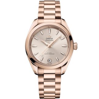 Omega Seamaster Aqua Terra Shades 34 mm, or Sedna™ sur or Sedna™ 220.50.34.20.09.001