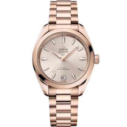 Omega Seamaster Aqua Terra Shades 34 mm, or Sedna™ sur or Sedna™ 220.50.34.20.09.001