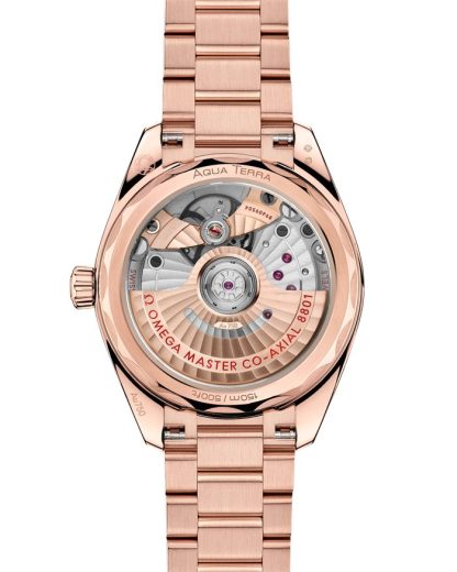 Omega Seamaster Aqua Terra Shades 34 mm, or Sedna™ sur or Sedna™ 220.55.34.20.60.001 – Image 2