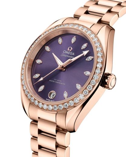 Omega Seamaster Aqua Terra Shades 34 mm, or Sedna™ sur or Sedna™ 220.55.34.20.60.001 – Image 3