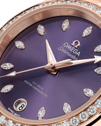 Omega Seamaster Aqua Terra Shades 34 mm, or Sedna™ sur or Sedna™ 220.55.34.20.60.001 – Image 4