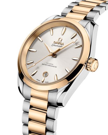 Omega Seamaster Aqua Terra Shades 38 mm, acier - or Moonshine™ sur acier - or Moonshine™ 220.20.38.20.02.002 – Image 3