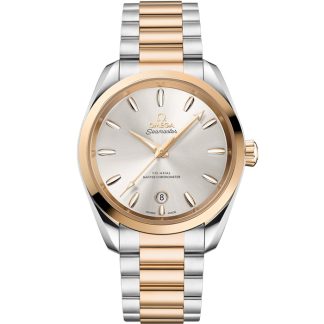 Omega Seamaster Aqua Terra Shades 38 mm, acier - or Moonshine™ sur acier - or Moonshine™ 220.20.38.20.02.002