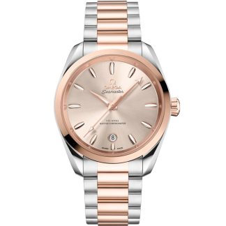 Omega Seamaster Aqua Terra Shades 38 mm, acier - or « Sedna™ » sur acier - or « Sedna™ » 220.20.38.20.09.001