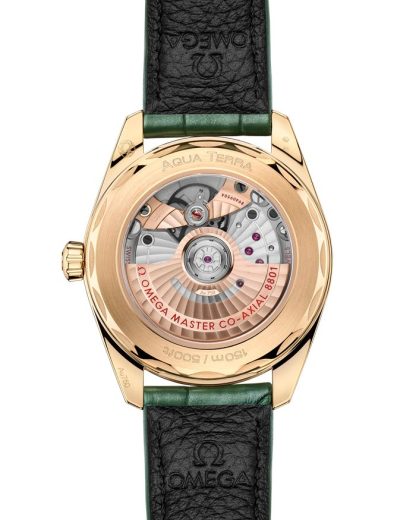 Omega Seamaster Aqua Terra Shades 38 mm, or Moonshine™ sur cuir 220.53.38.20.10.001 – Image 2