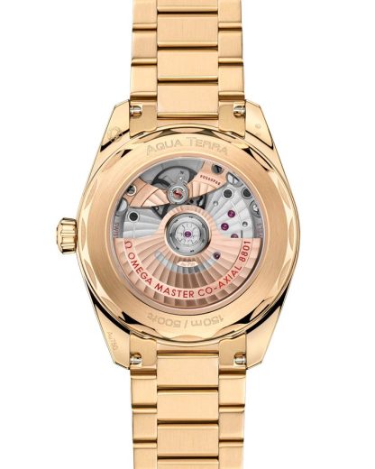 Omega Seamaster Aqua Terra Shades 38 mm, or Moonshine™ sur or Moonshine™ 220.50.38.20.08.001 – Image 2