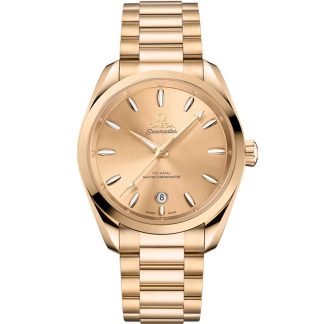 Omega Seamaster Aqua Terra Shades 38 mm, or Moonshine™ sur or Moonshine™ 220.50.38.20.08.001