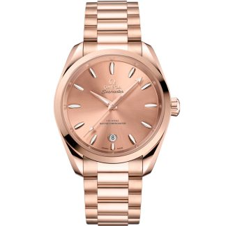 Omega Seamaster Aqua Terra Shades 38 mm, or Sedna™ sur or Sedna™ 220.50.38.20.10.001