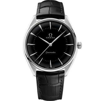 Omega Seamaster Chronométreur Officiel des Jeux Olympiques 39,5 mm, platine sur bracelet en cuir 522.93.40.20.01.001