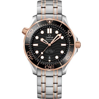 Omega Seamaster Diver 300M 42 mm, acier - or « Sedna™ » sur acier - or « Sedna™ » 210.20.42.20.01.001