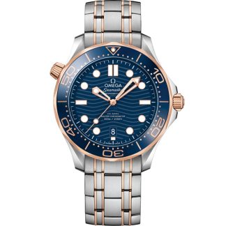 Omega Seamaster Diver 300M 42 mm, acier - or « Sedna™ » sur acier - or « Sedna™ » 210.20.42.20.03.002
