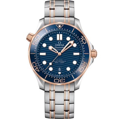 Omega Seamaster Diver 300M 42 mm, acier - or « Sedna™ » sur acier - or « Sedna™ » 210.20.42.20.03.002