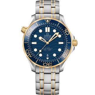 Omega Seamaster Diver 300M 42 mm, acier - or jaune sur acier - or jaune 210.20.42.20.03.001