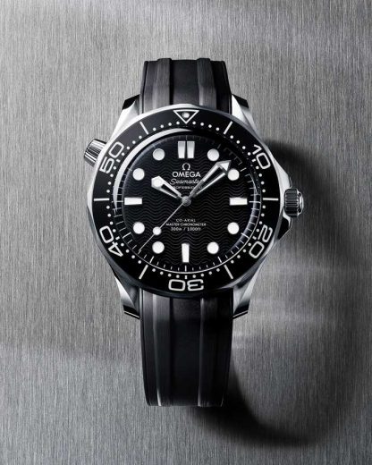 Omega Seamaster Diver 300M 42 mm, acier sur bracelet caoutchouc 210.32.42.20.01.003 – Image 5