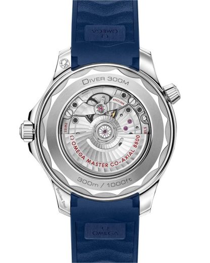 Omega Seamaster Diver 300M 42 mm, acier sur bracelet caoutchouc 210.32.42.20.06.001 – Image 2