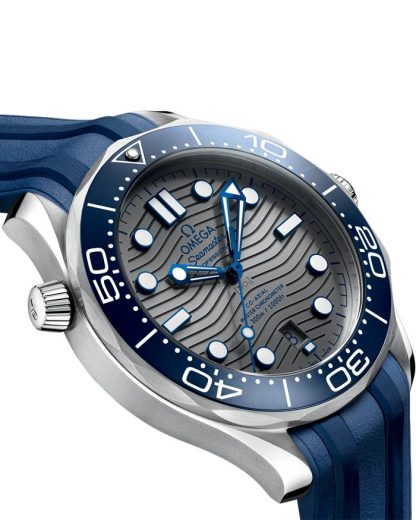 Omega Seamaster Diver 300M 42 mm, acier sur bracelet caoutchouc 210.32.42.20.06.001 – Image 3