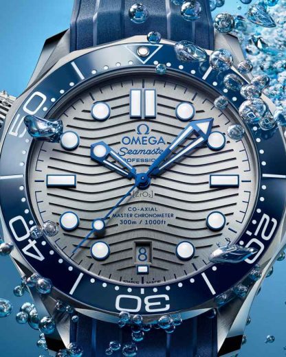 Omega Seamaster Diver 300M 42 mm, acier sur bracelet caoutchouc 210.32.42.20.06.001 – Image 4