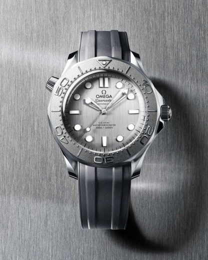 Omega Seamaster Diver 300M 42 mm, acier sur bracelet caoutchouc 210.32.42.20.06.002 – Image 3