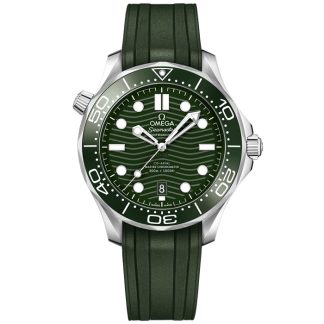 Omega Seamaster Diver 300M 42 mm, acier sur bracelet caoutchouc 210.32.42.20.10.001