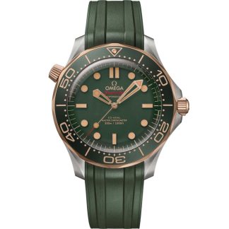 Omega Seamaster Diver 300M 42 mm, titane - Bronze gold sur bracelet caoutchouc 210.92.42.20.10.001
