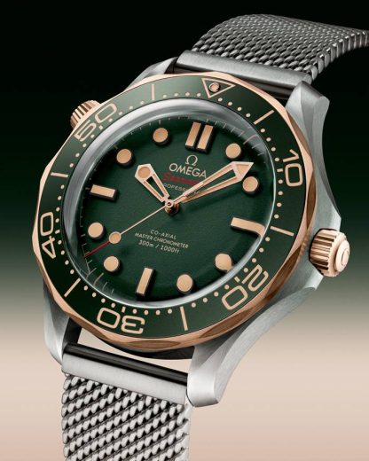 Omega Seamaster Diver 300M 42 mm, titane - Bronze gold sur titane 210.90.42.20.10.001 – Image 4