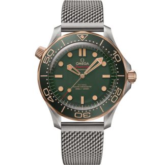 Omega Seamaster Diver 300M 42 mm, titane - Bronze gold sur titane 210.90.42.20.10.001