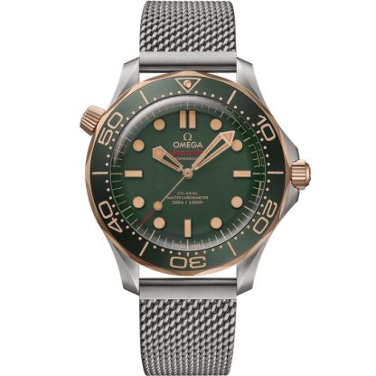 Omega Seamaster Diver 300M 42 mm, titane - Bronze gold sur titane 210.90.42.20.10.001