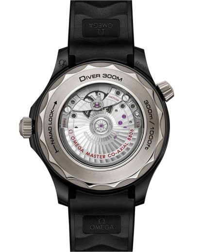 Omega Seamaster Diver 300M 43,5 mm, céramique noire sur bracelet caoutchouc 210.92.44.20.01.001 – Image 2